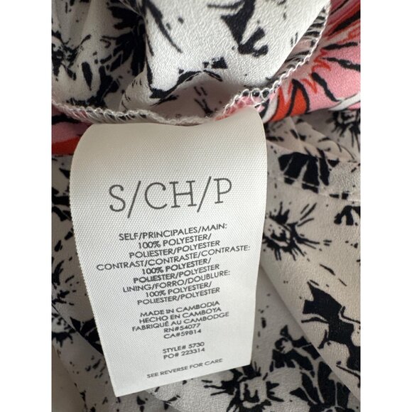 CAbi #5730 Seraphina Floral Print Ruffle V-neck Sleeveless Top - Picture 5 of 5